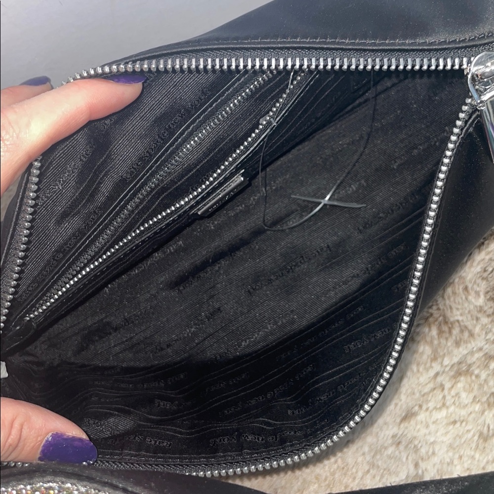 Kate Spade ‘Afterparty’ Crystal Embellished Satin Shoulder Bag - Picture 9 of 12